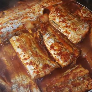 1237469の作ってみた!投稿(カルチジョリム(太刀魚の旨辛煮)【韓国料理】)