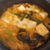 ゆみの作ってみた!投稿(ピリ辛激ウマ!熱々で召し上がれ♡スンドゥブ風豚キムチチゲ)