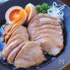 10分で！胸肉柔らか鶏チャーシュー♪