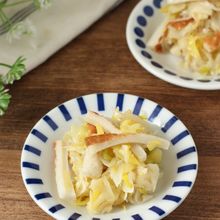 【長ネギとちくわのナムル】レンジで簡単！長ネギあま～い