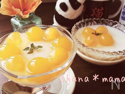 九龍風みかん寒天乗せ 杏仁豆腐 By しゃなママ レシピサイト Nadia ナディア プロの料理家のおいしいレシピ
