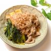 とのちゃまの作ってみた!投稿(【小松菜と豚肉のさっと煮】5分煮るだけ!じゅわっとおいしい♪)