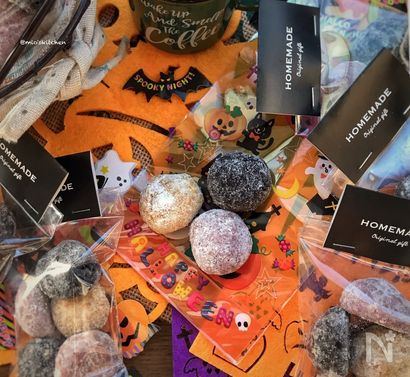 我が家の定番♡サクッほろっ♡虜になる♡ハロウィンスノーボール