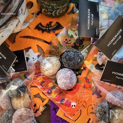 我が家の定番♡サクッほろっ♡虜になる♡ハロウィンスノーボール