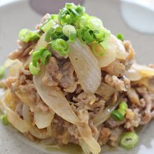 豚肉の味噌マヨ炒め
