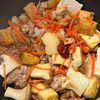 【ご飯が爆速進む☆豚こま厚揚げの具沢山プルコギ風】の工程4