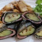 ナスののり巻き揚げ