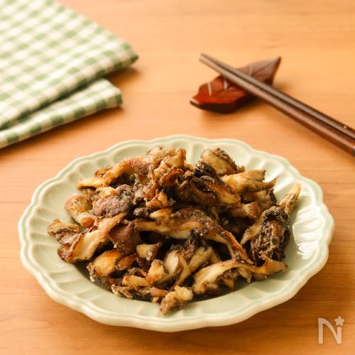【シンプルがうまい】舞茸のカリカリ焼き・ほぼ放置で完成