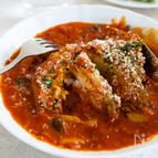 『スペアリブときのこのスパイシートマト煮込み』お肉やわらか♬