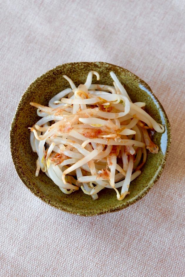 レンジで簡単♪もやしのおかかポン酢和え】節約食材×簡単副菜 | レシピ