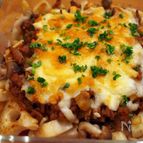 レンコンと肉味噌の和風グラタン