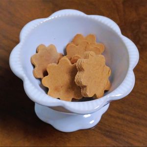 お菓子作り初心者の作ってみた!投稿(バナナきな粉クッキー♪卵小麦粉乳不使用)
