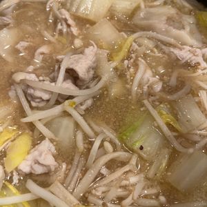 surgの作ってみた!投稿(【豚バラ白菜のごま味噌スープ鍋】簡単こく旨スープが美味しい☆)