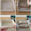 【レンジで簡単】ぷるふわ食感の鶏むねハーブサラダチキンバーの工程4