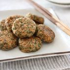 つなぎはアレで♪大豆ミートのふんわりお焼き