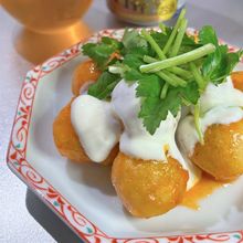 ねっとり食感がクセになる◎里芋のスイチリクリームポテト
