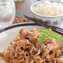 豚こま切れ肉の生姜焼き【下味冷凍】