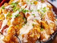 マヨソースがあま～い🤭💕てりたまチキン南蛮丼🍚