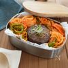 ハンバーグナポリタン弁当の工程6