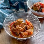 なすとトマトとツナのマリネ