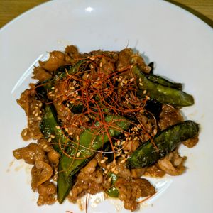 joe sanの作ってみた!投稿(【私の大好物♡︎絹さやと牛肉の甘辛炒め】ご飯がすすむ／母の味)