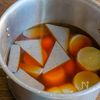 おでんのつゆはこれで決まり！簡単おでんとレンチン大根の下茹での工程2