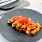 ＼ほぼ10分／簡単♡ごはんがススム！ヤンニョム肉巻きエリンギ
