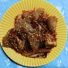 チョビの助の作ってみた!投稿(ちくわとこんにゃくの甘辛炒め かつおごまがらめ)