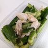 あやきょの作ってみた!投稿(お箸が止まらない♡きゅうりとささみの中華ごま和え)