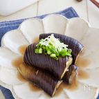 フライパンで作るなすの煮浸し