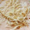米粉を使った明太クリームうどんの工程5