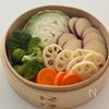 やみつき♪【蒸し野菜の白だし味噌マヨディップ】の工程4