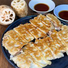 包まない蓮根焼き餃子