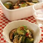 蛇腹きゅうりの中華風漬けもの（作り置き）