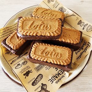ナムディの作ってみた!投稿(【火を使わない】生チョコサンドビスケット)