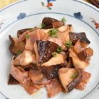 椎茸とベーコンのガリバタ醤油焼き【冷凍・作り置き】