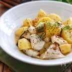 レンジで出来ちゃう＊鱈とじゃがいものハニーマスタードバター＊