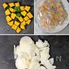 かぼちゃのひき肉グラタン│ほっくり甘い♪秋のワンパンごちそうの工程1