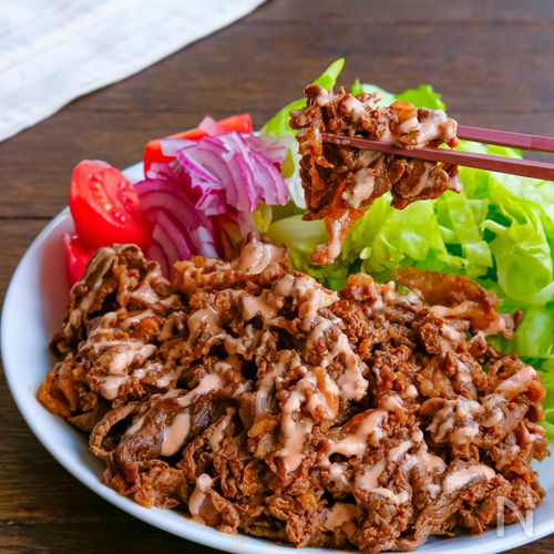 牛肉のケバブ風炒め・ご飯に乗せても!パンに挟んでも◎