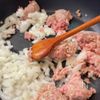 辛くない♪牛乳とんこつ風麻婆豆腐の工程2