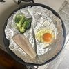 後片付けラクラク！【塩さばと明太卵焼きの彩り弁当】の工程3