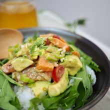 ハワイアン料理♪ロミロミ丼♡