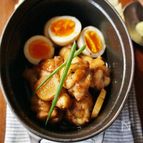 鶏手羽元のしょうが甘辛煮