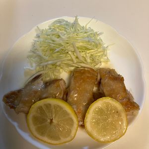 りりぃの作ってみた!投稿(覚えやすくて、まるで黄金比♩レモンソースでチキンソテー)