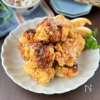 【鶏むね肉と焼き麩の韓国風ザクザクチキン】節約/カサマシ