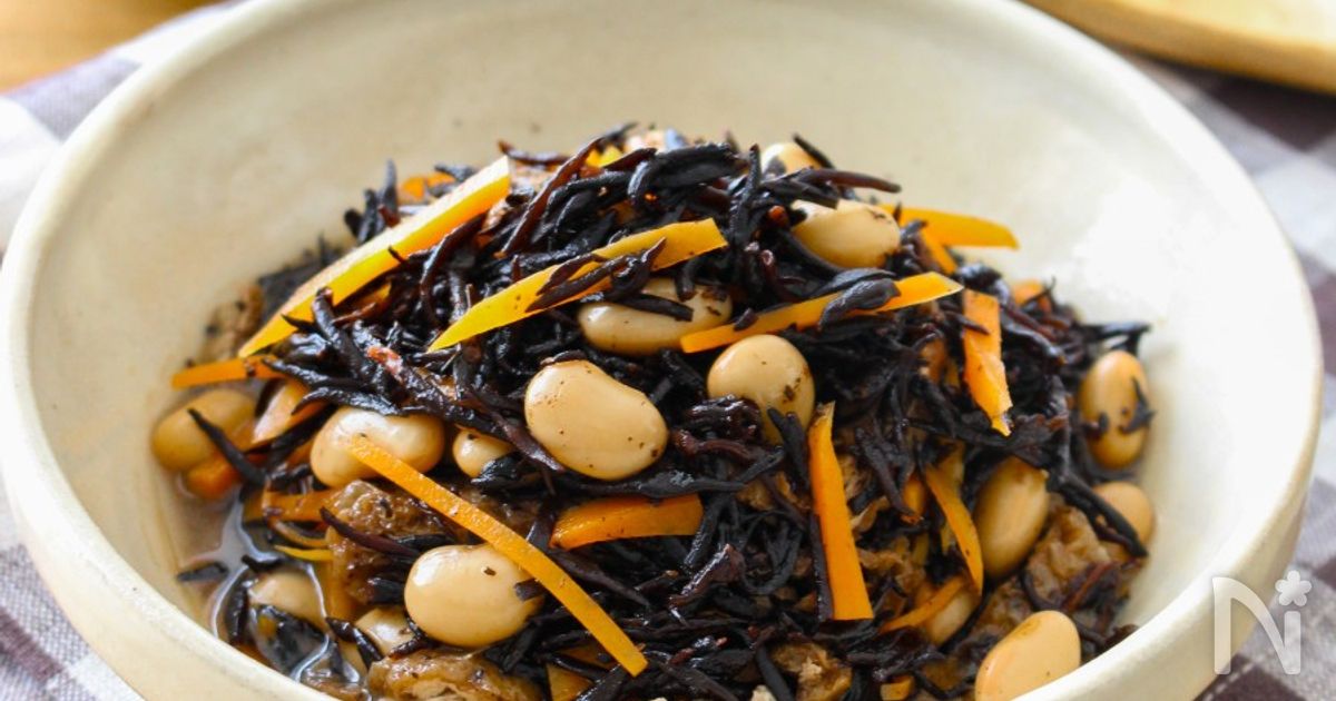 【ひじきの煮物】子ども喜ぶ！我が家の定番のおかず