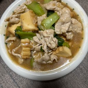 1344459の作ってみた!投稿(【豚肉、小松菜、厚揚げの中華うま煮】満足感あり♪)