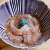 有頭甘海老のエビ味噌醤油和え