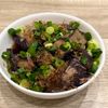 ユウハの作ってみた!投稿(レンジでとろとろジューシー♪簡単焼きなすのポン酢ねぎおかか)