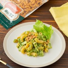 捨てられがちなセロリの葉で！ZENBマメロニのジェノベーゼ風